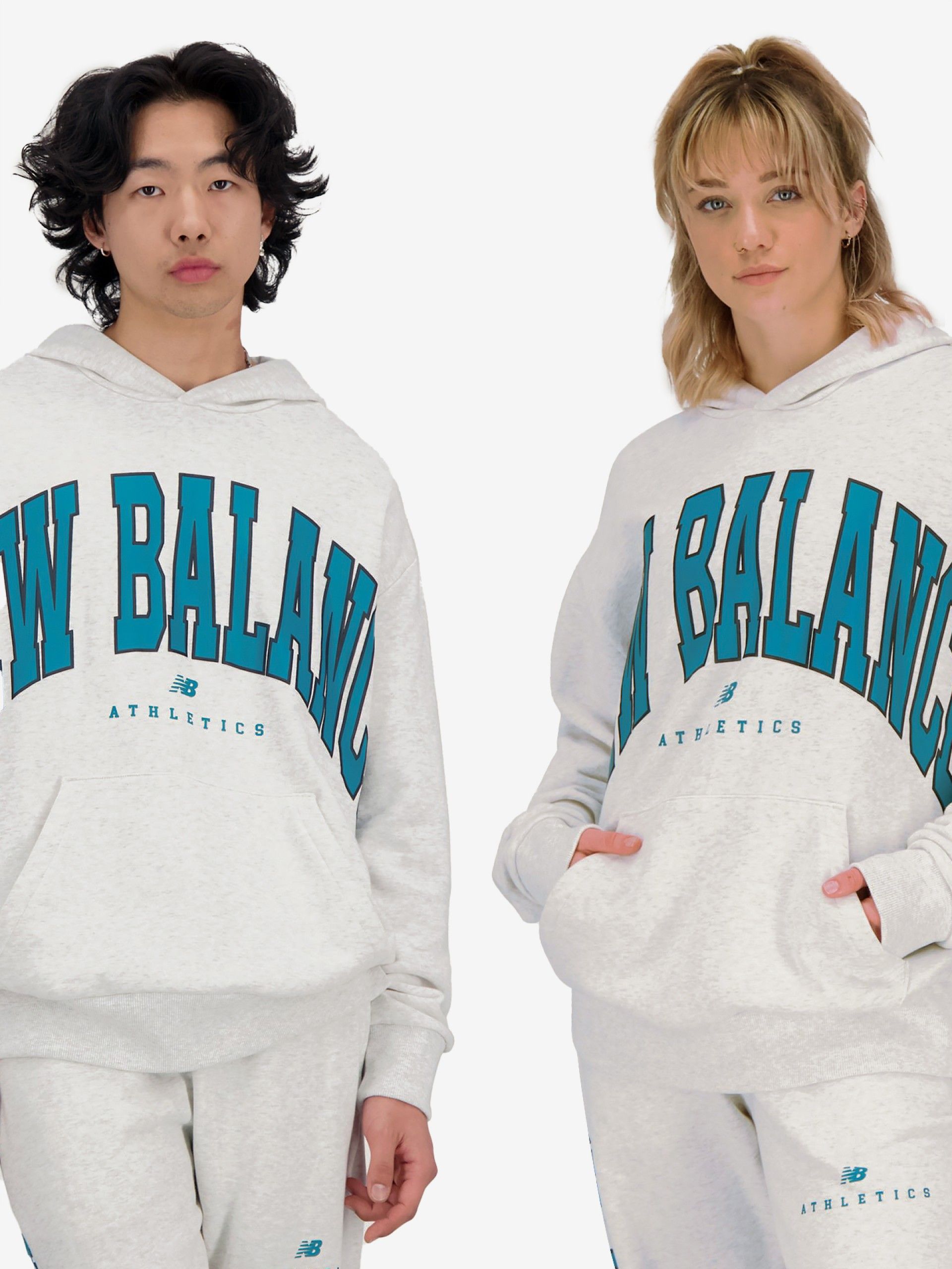 Sudadera con Capucha New Balance Uni-ssentials Warped Classics