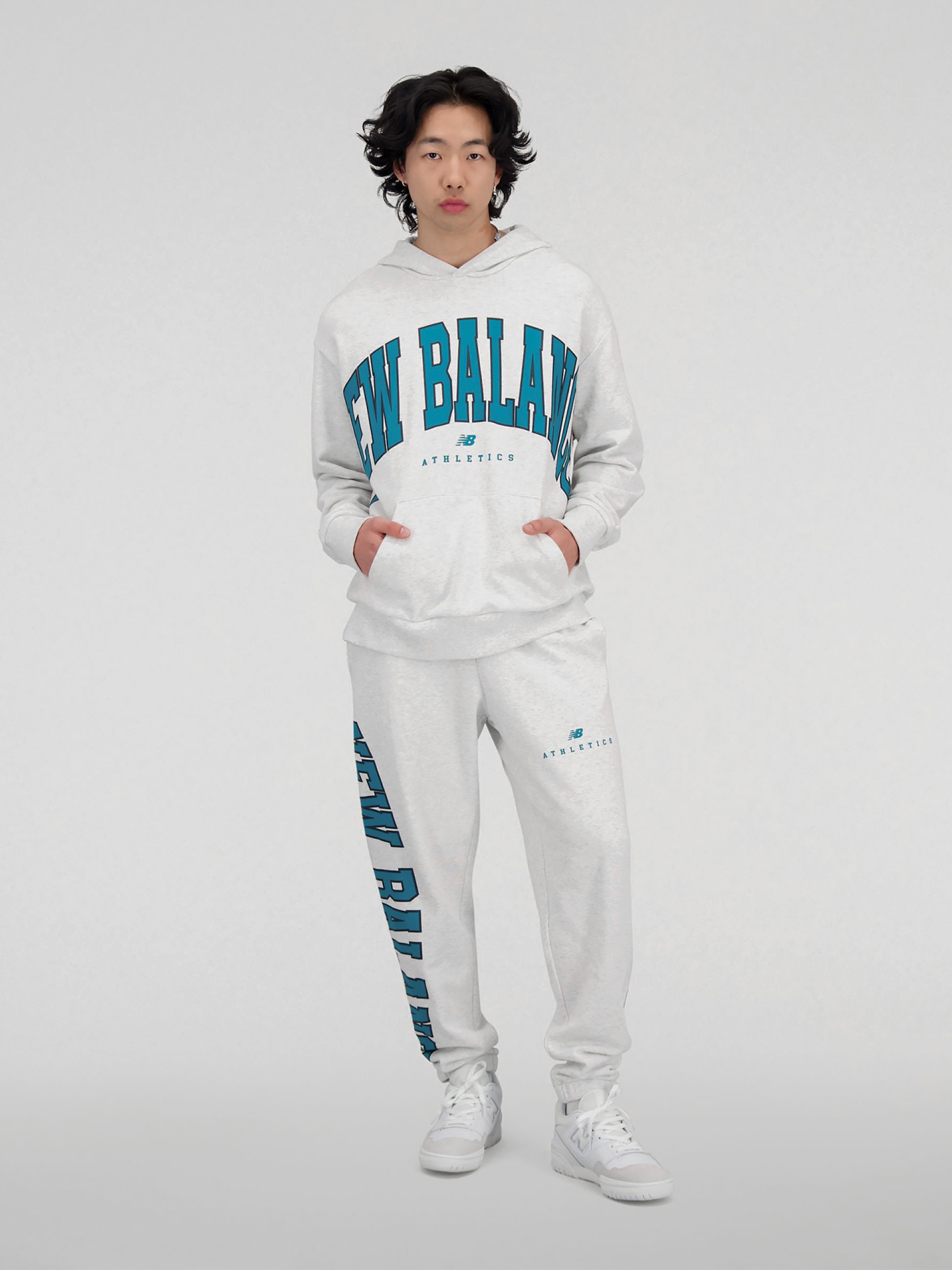 Sudadera con Capucha New Balance Uni-ssentials Warped Classics