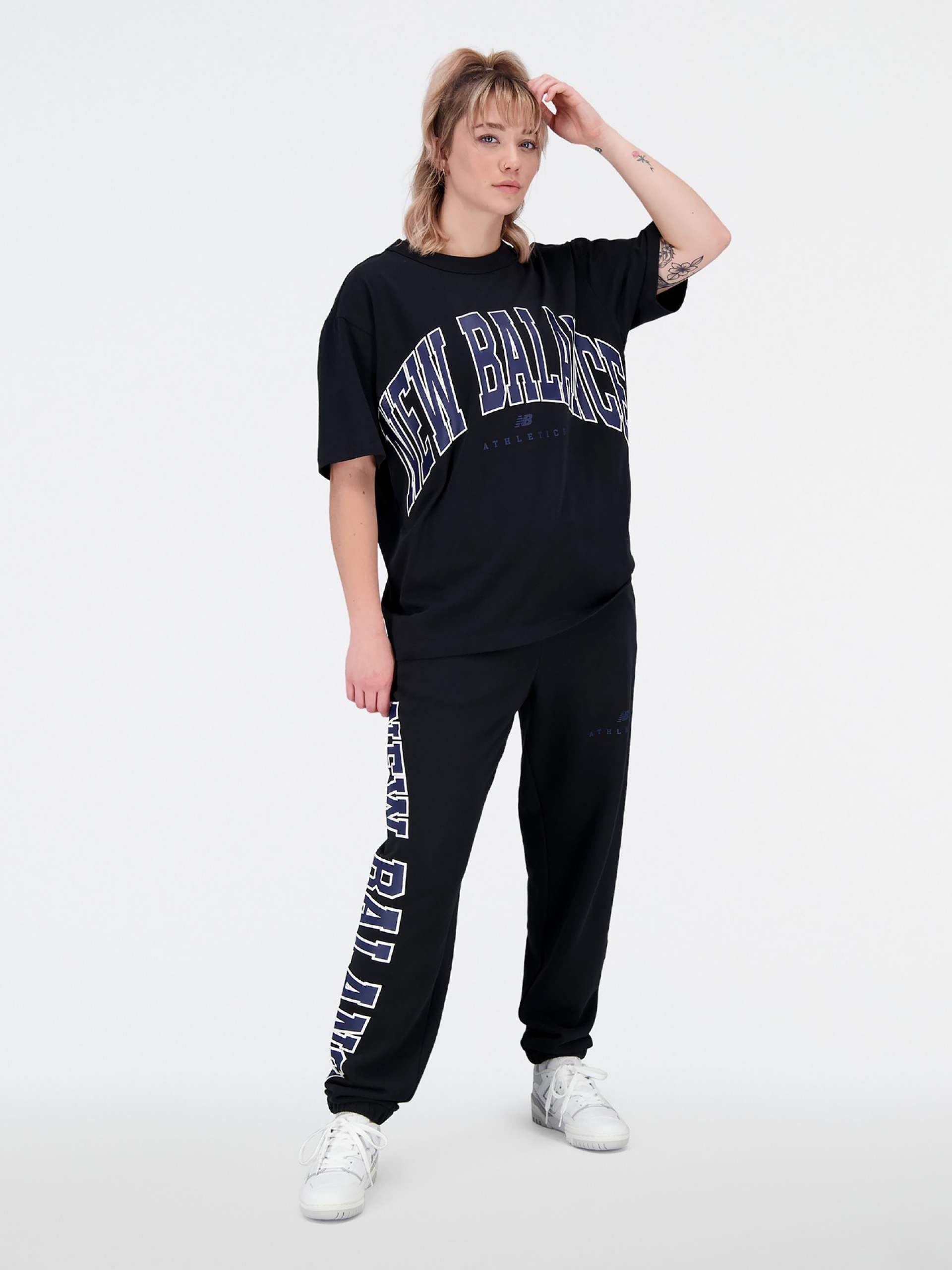 New Balance Uni-ssentials Warped French Terry Trousers