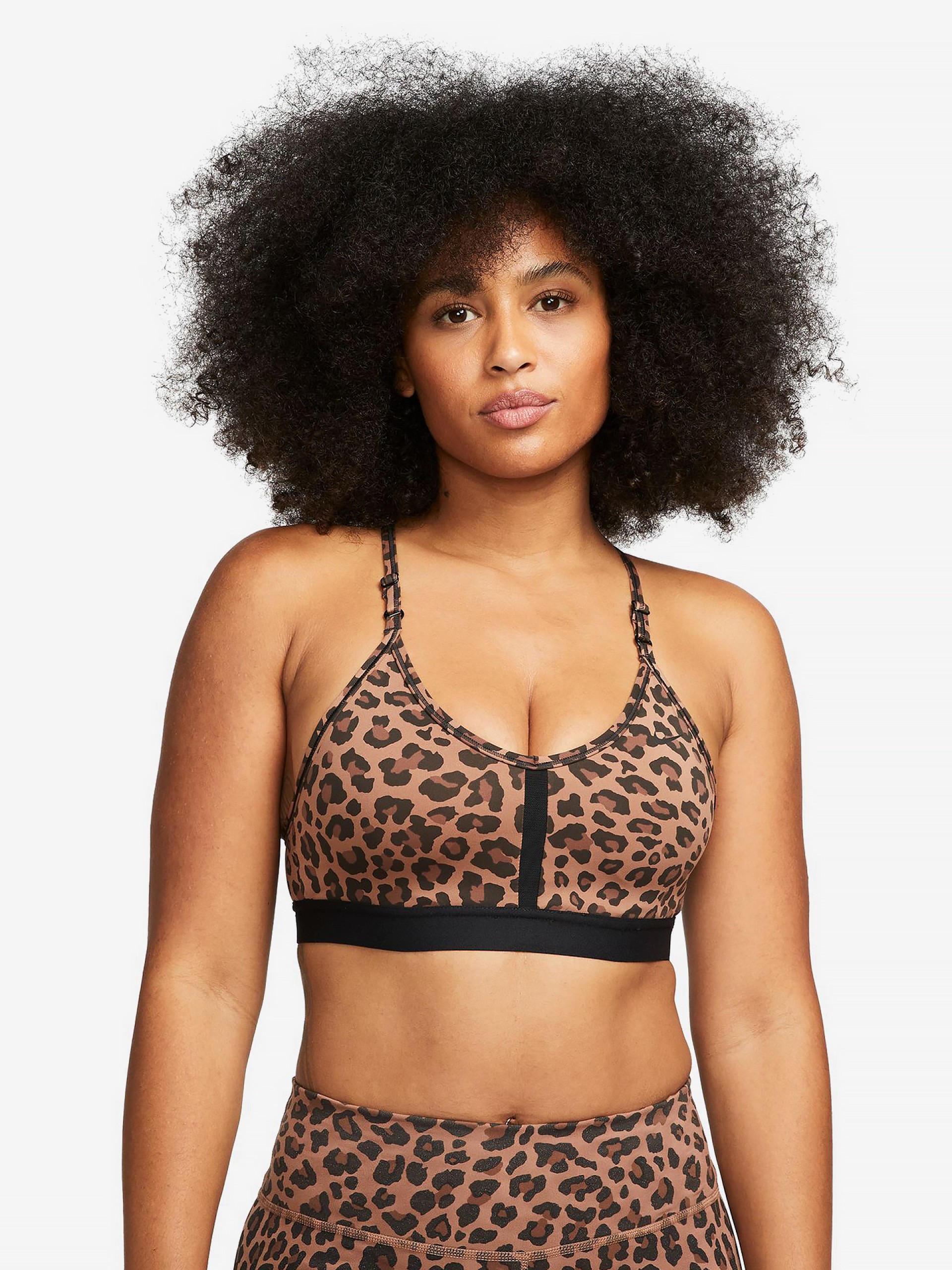 Sutiã Desportivo Nike Dri-FIT Indy V-Neck Suporte Leve