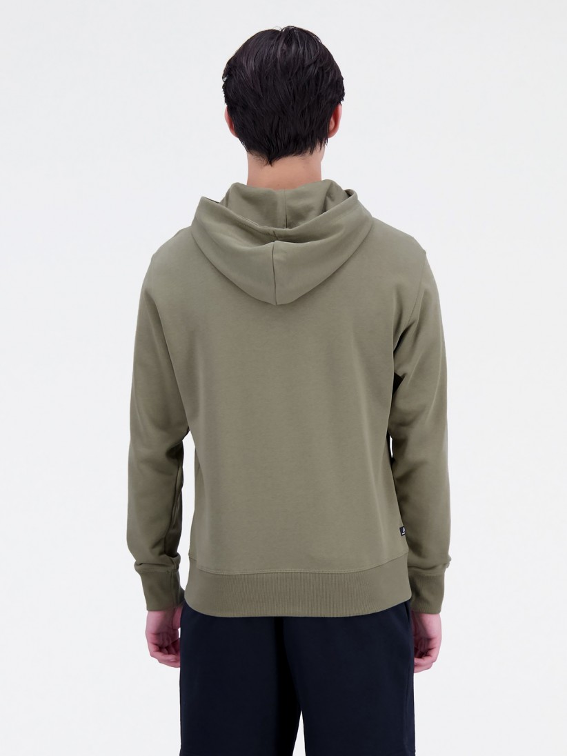 New Balance Essentials Brushed Back Fleece Sweater - MT31592-CGN | BZR  Online | Sweatshirts
