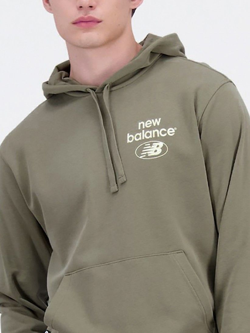 New Balance Essentials Brushed Back Fleece Sweater