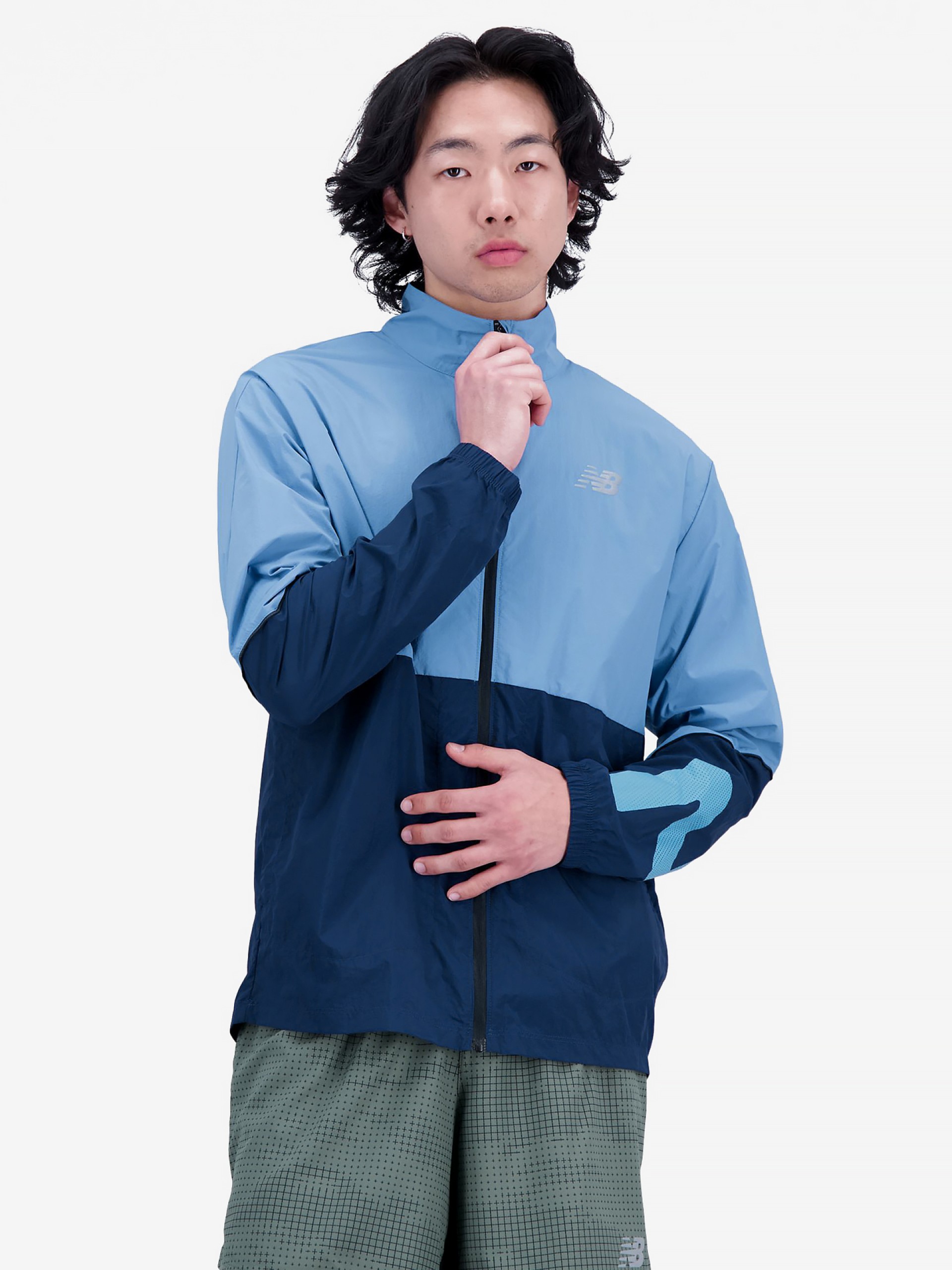 Casaco New Balance Graphic Impact Run Packable