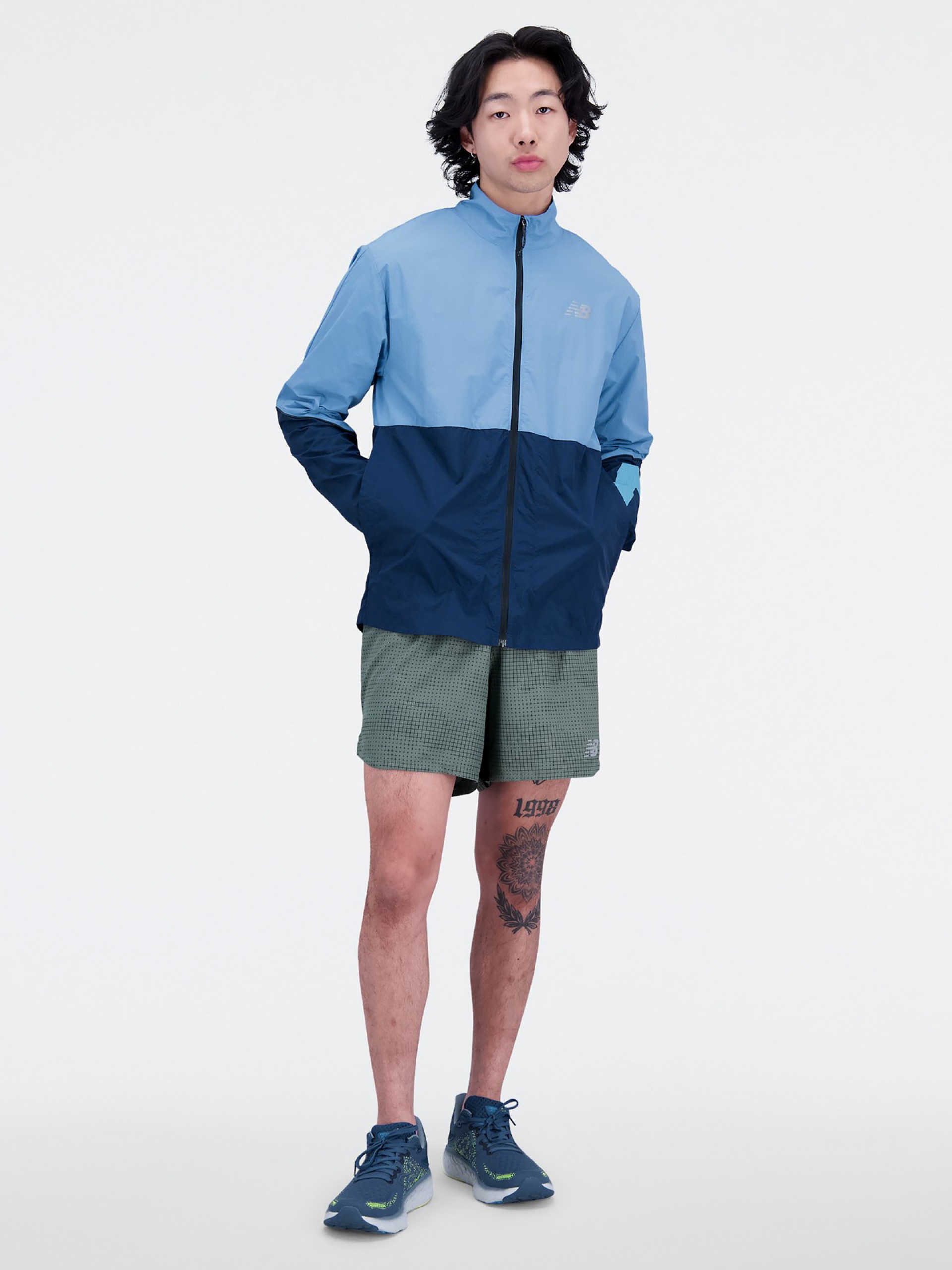 Casaco New Balance Graphic Impact Run Packable