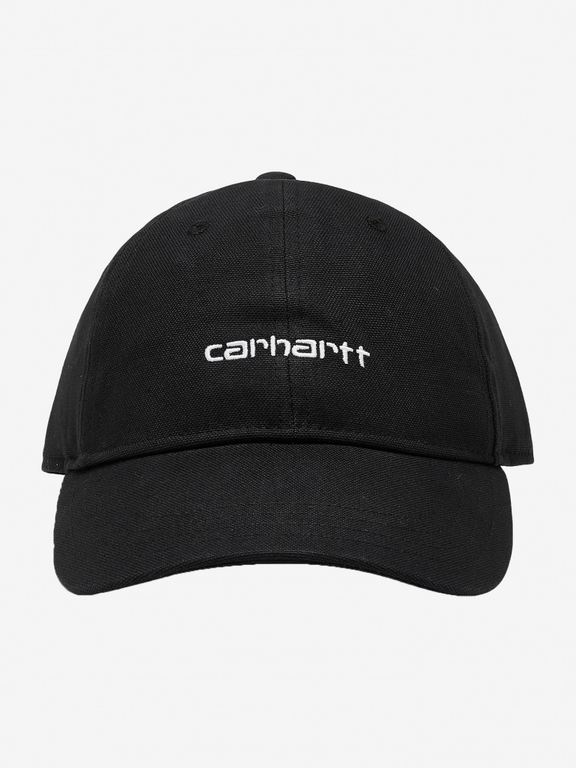 Gorra Carhartt CANVAS SCRIPT - White / Black