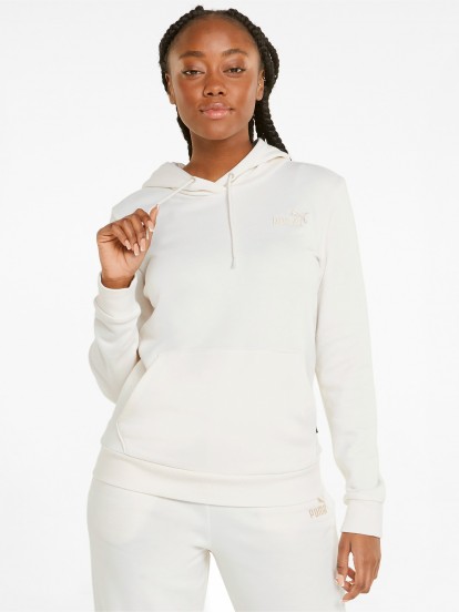 Sudadera Puma Essentials+ Embroidery Hood