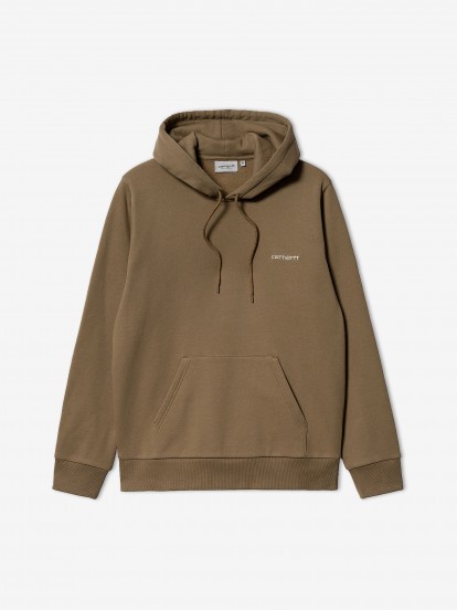 Carhartt WIP Hooded Script Embroidery Sweater