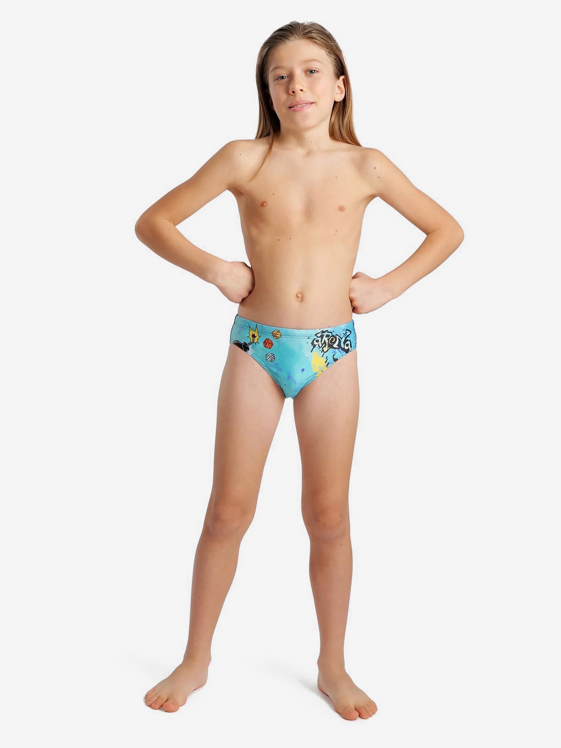 Calções de Natação Arena Placement Kids