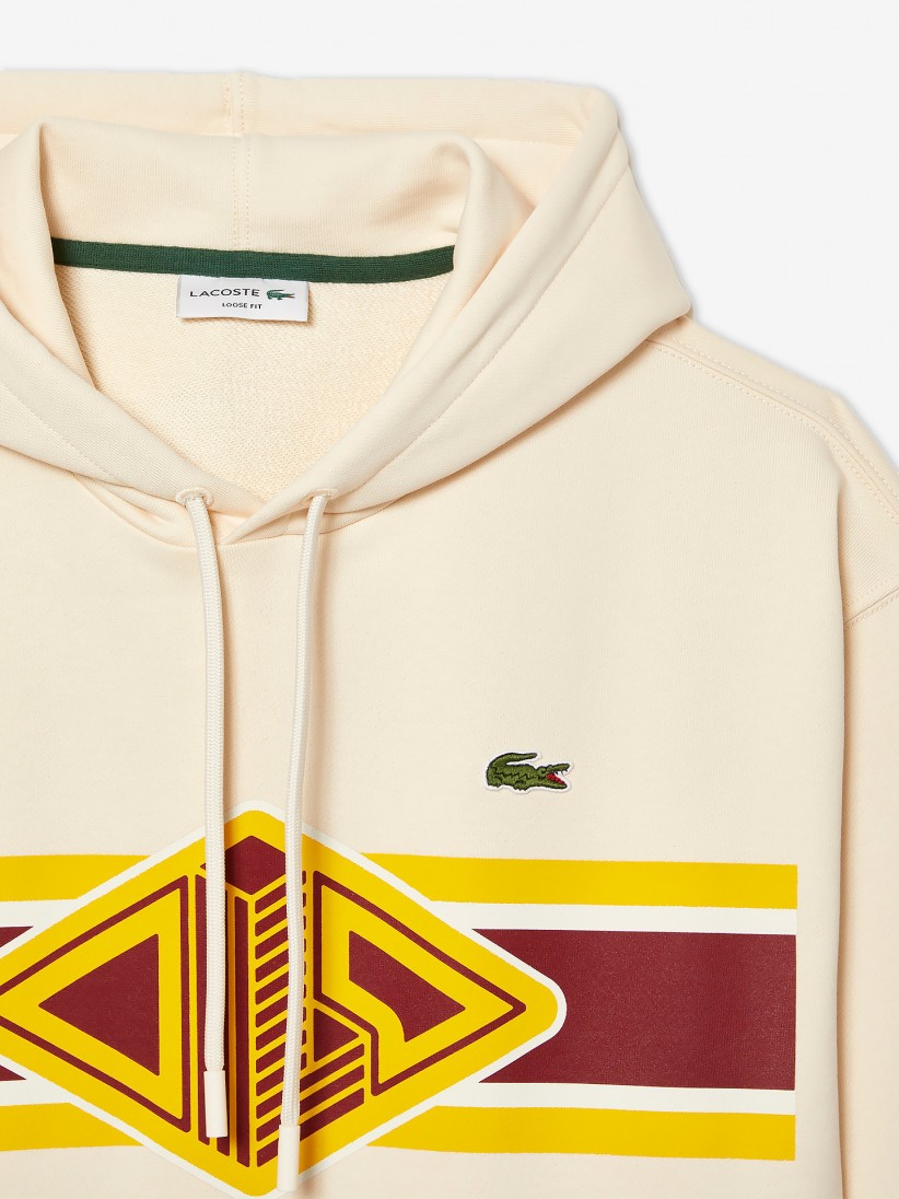 Lacoste Loose Graphic Sweater