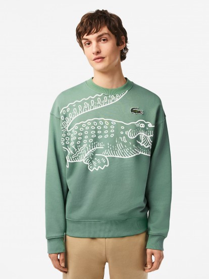 Lacoste Loose Crew Neck Sweater