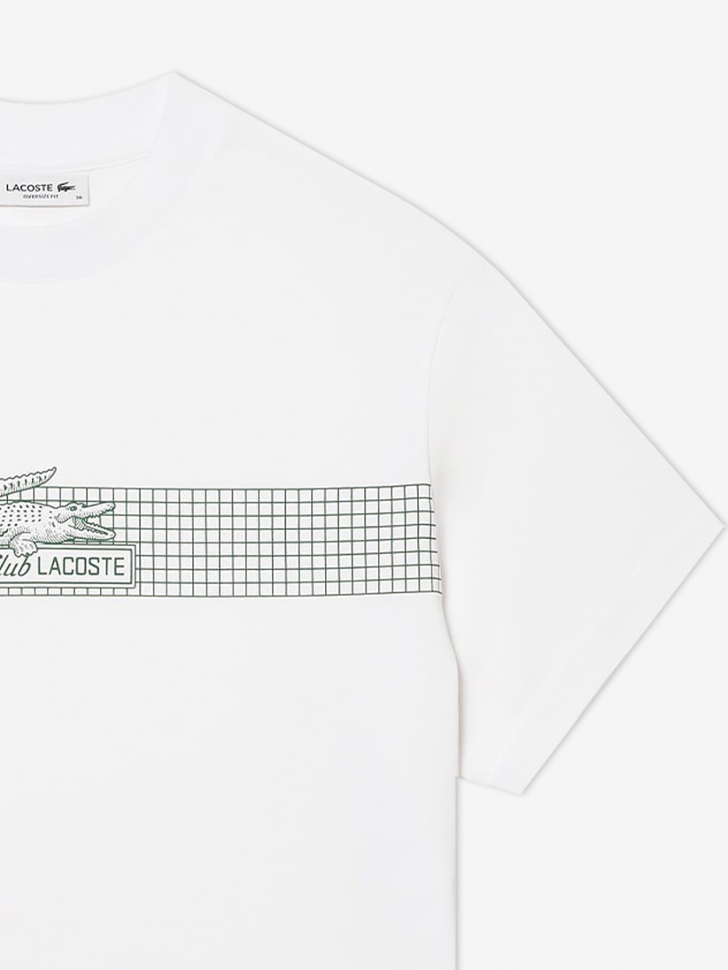 T-shirt Lacoste Loose Tennis Print