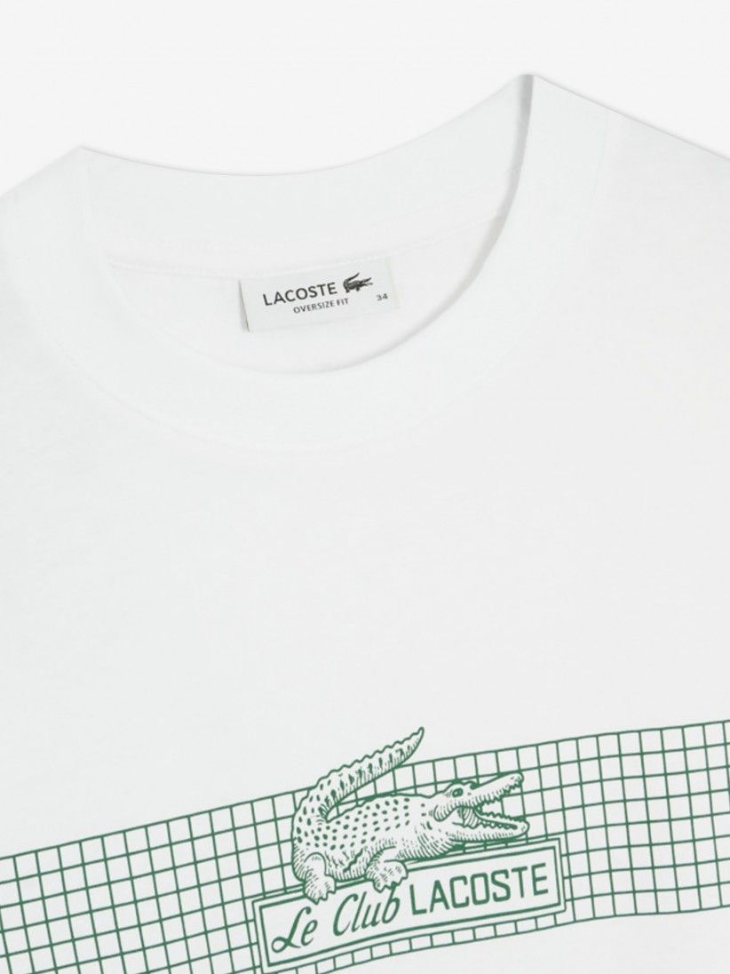 Camiseta Lacoste Loose Tennis Print