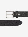 Cinturn Lacoste Engraved Square Buckle Grained Leather