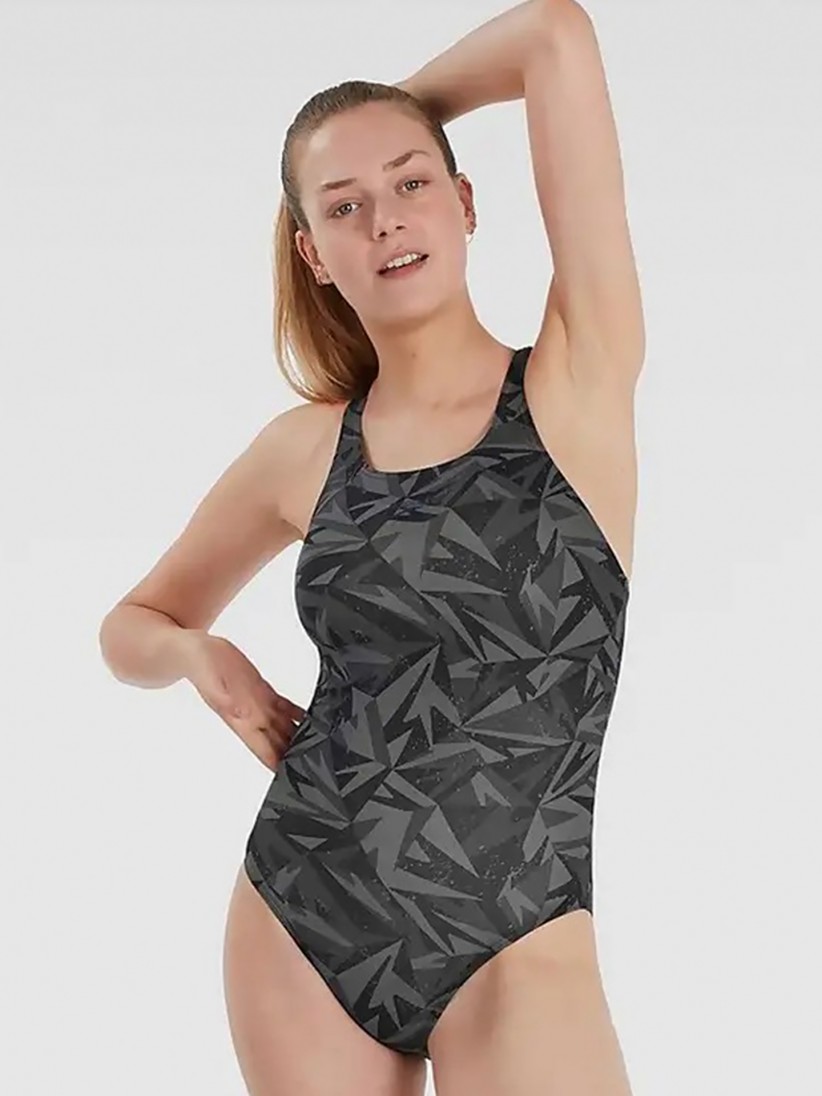 Speedo Hyperboom Allover Medalist Swimsuit