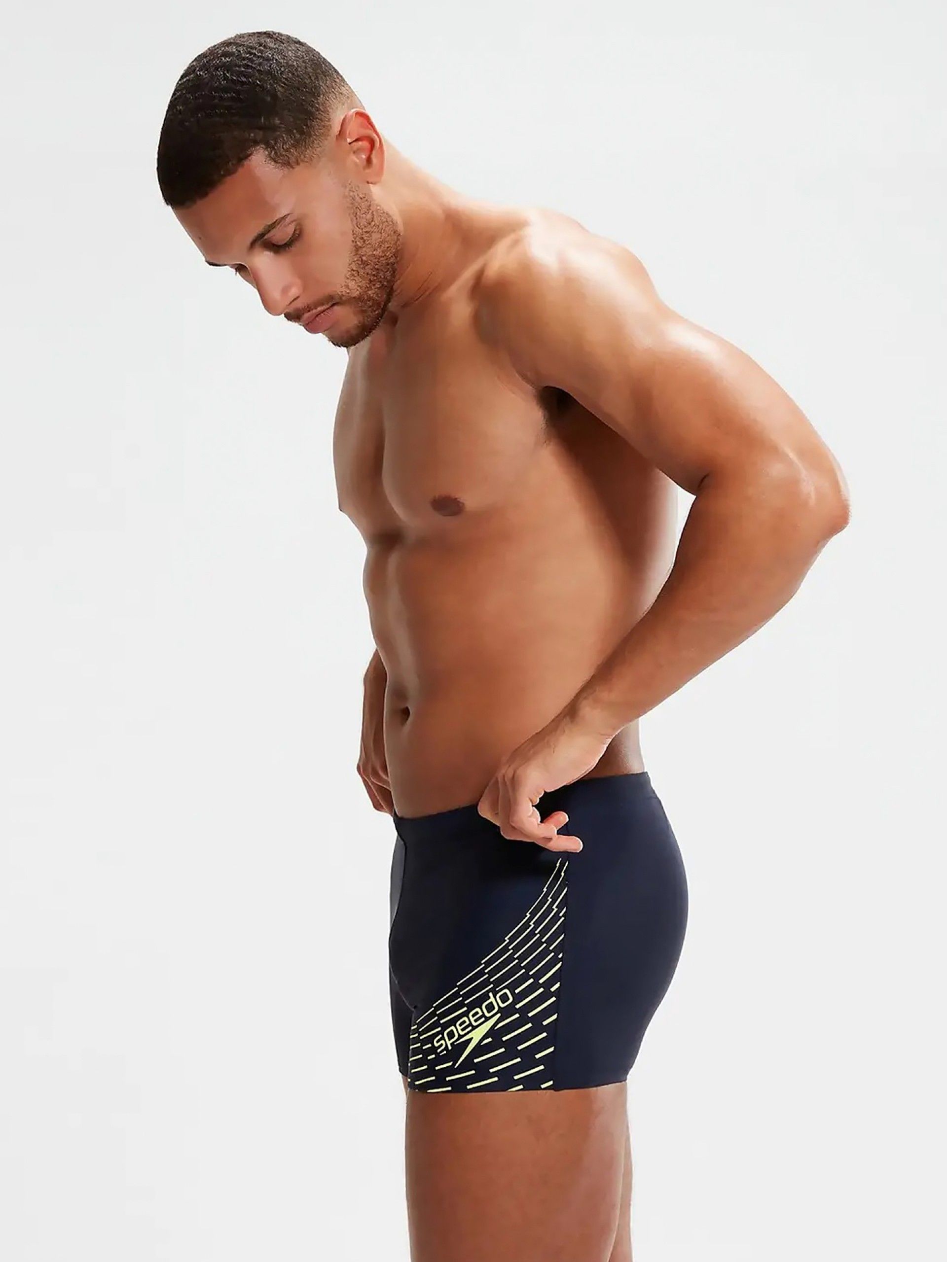 Bañador de Natación Speedo Medley Logo Aquashort