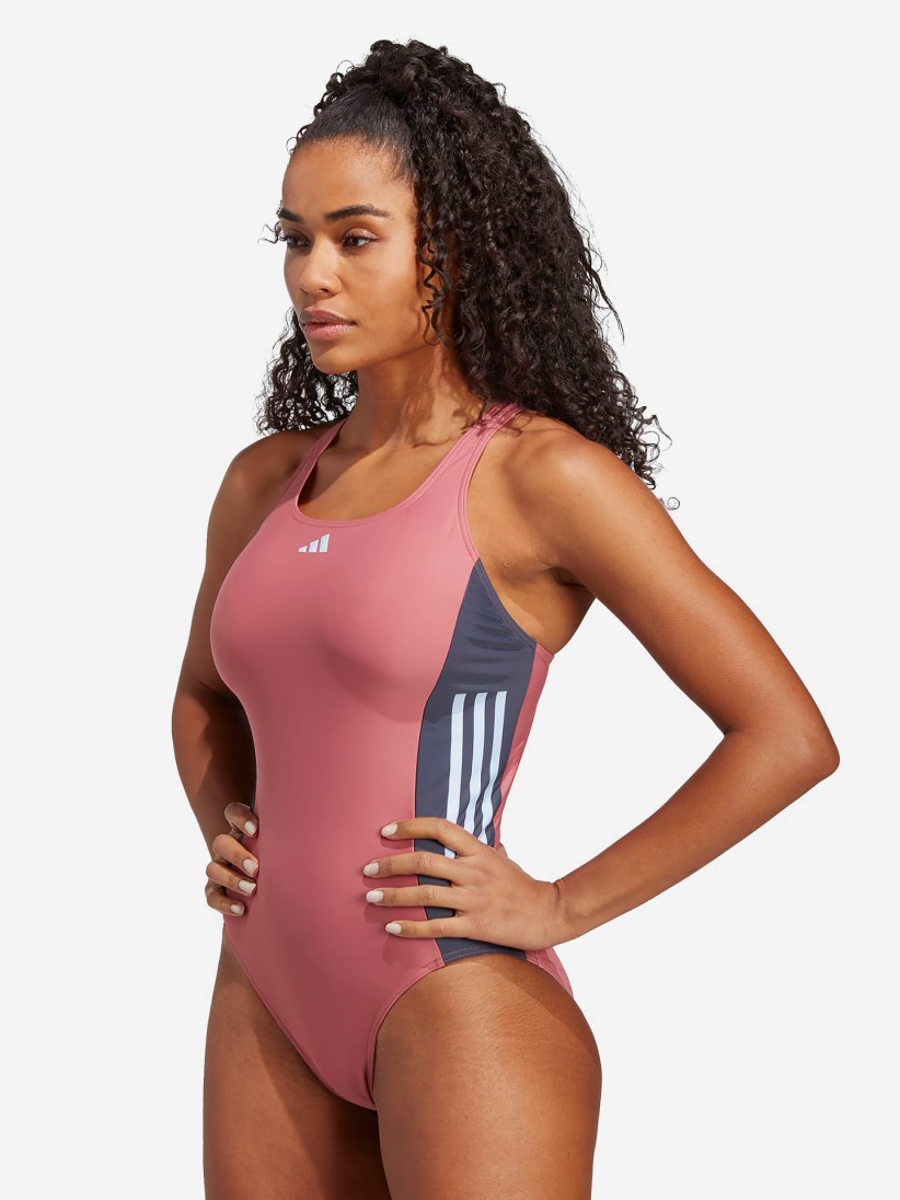 Adidas 3-Stripes Colorblock Swimsuit