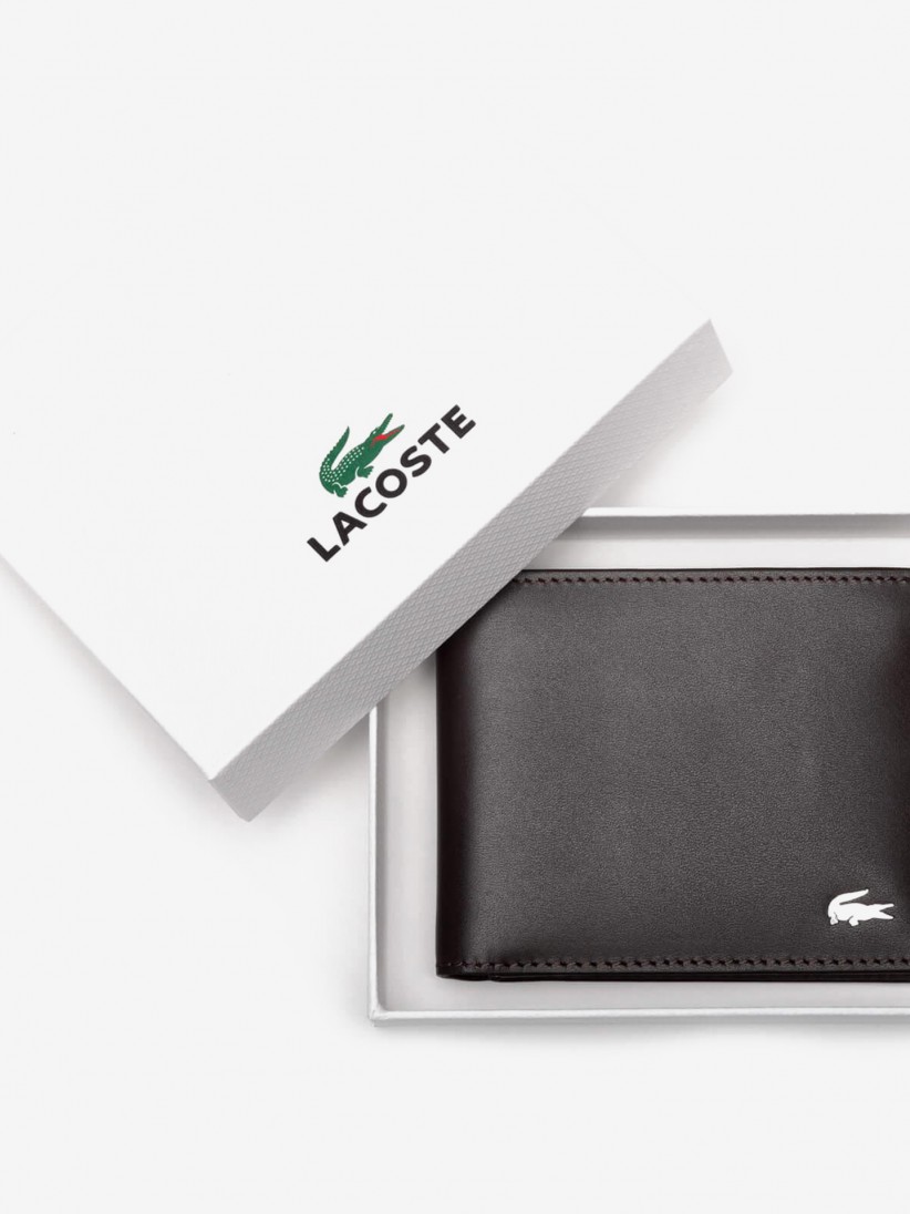 Lacoste Fitzgerald Leather Six Card Wallet