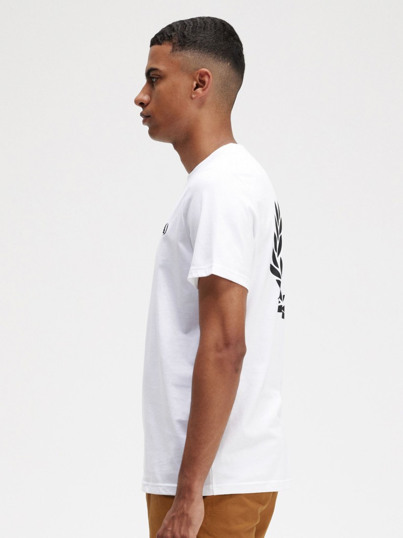 T-shirt Fred Perry Back Graphic