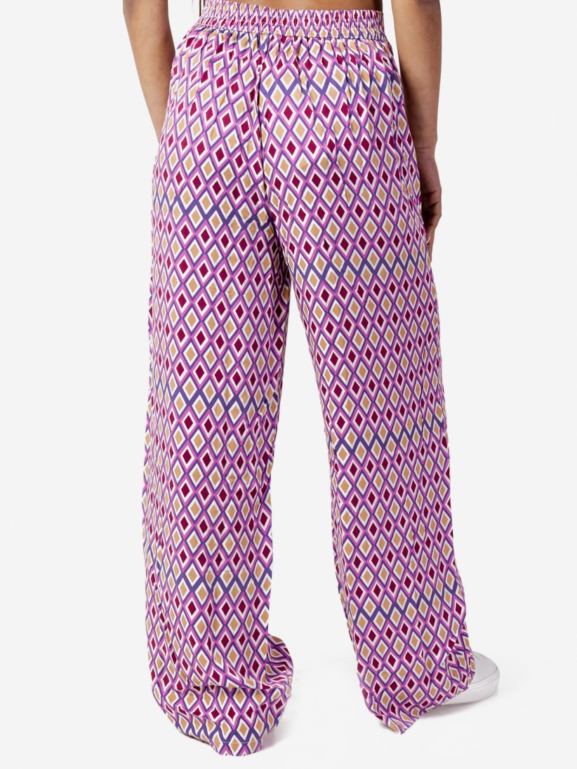 Only ONLAlma Life Poly Palazzo Pant Aop Ptm Trousers