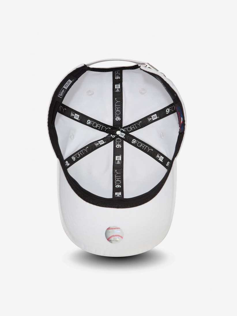New Era MLB Flawless Logo 9FORTY White Cap New Era MLB Flawless Logo 9FORTY White Cap
