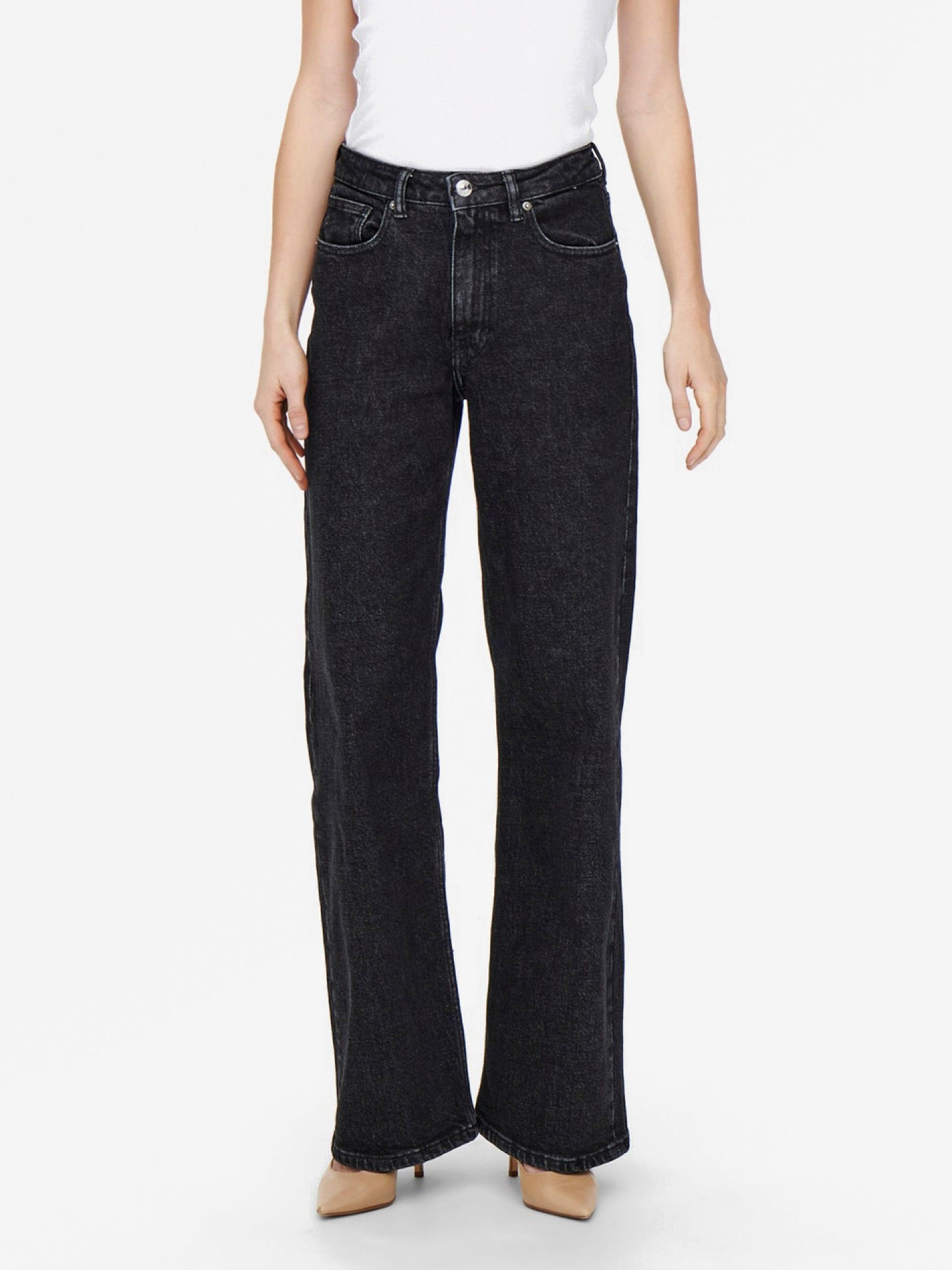 Pantalones Vaqueros Only ONLJuicy Wide High Waisted