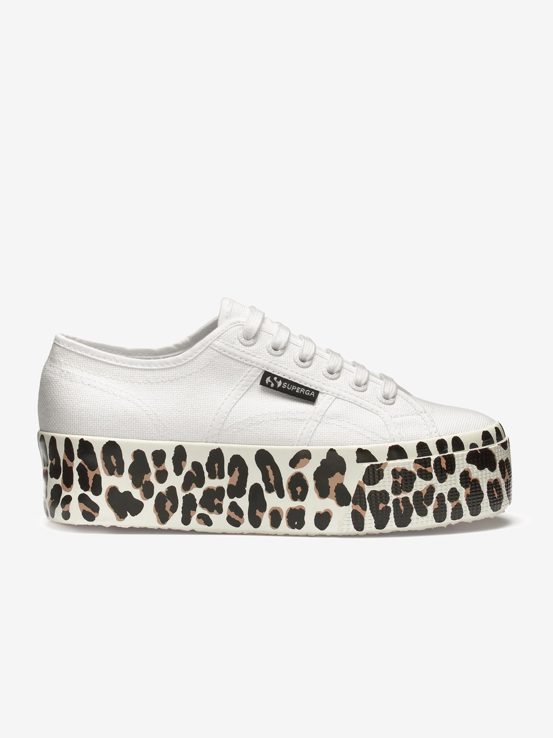 Sapatilhas Superga 2790 Light Leopard Foxing Print