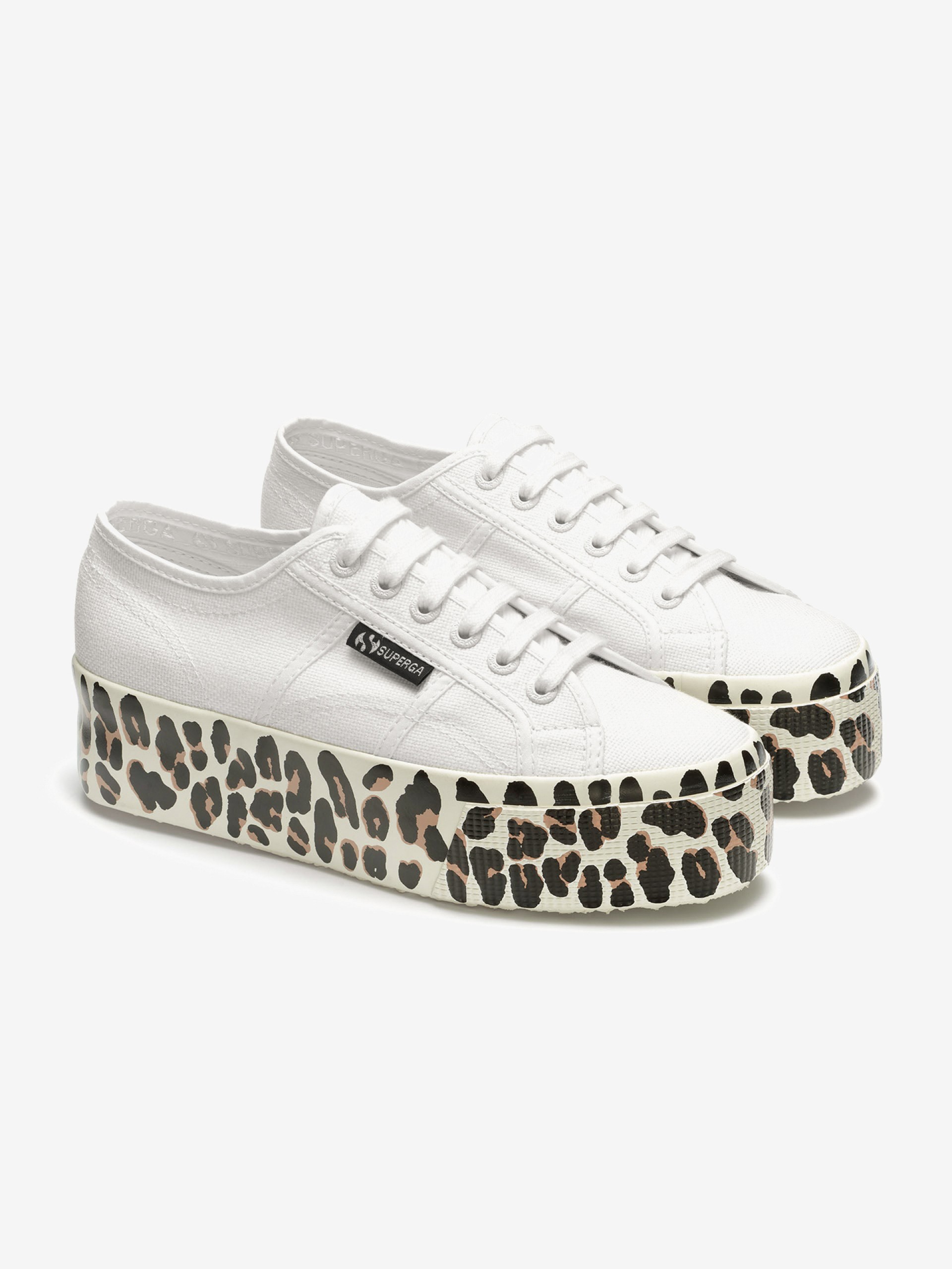 Sapatilhas Superga 2790 Light Leopard Foxing Print