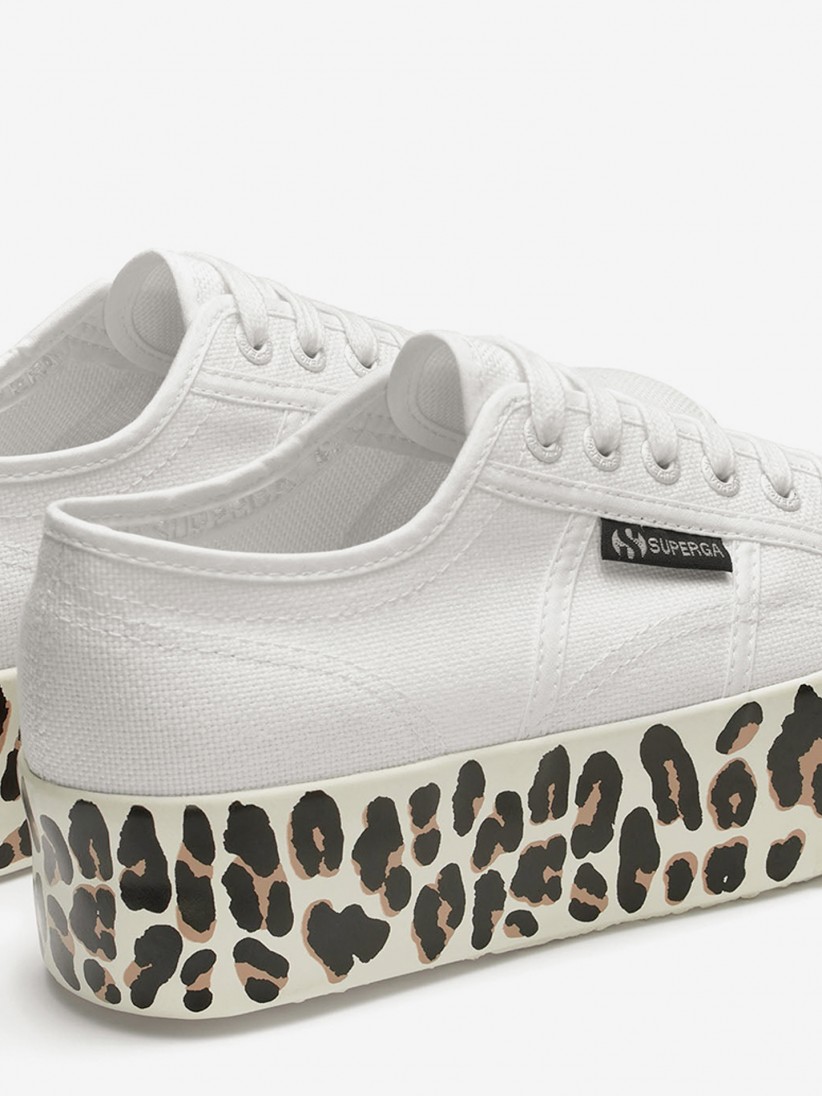 Superga 2790 Light Leopard Foxing Print Sneakers