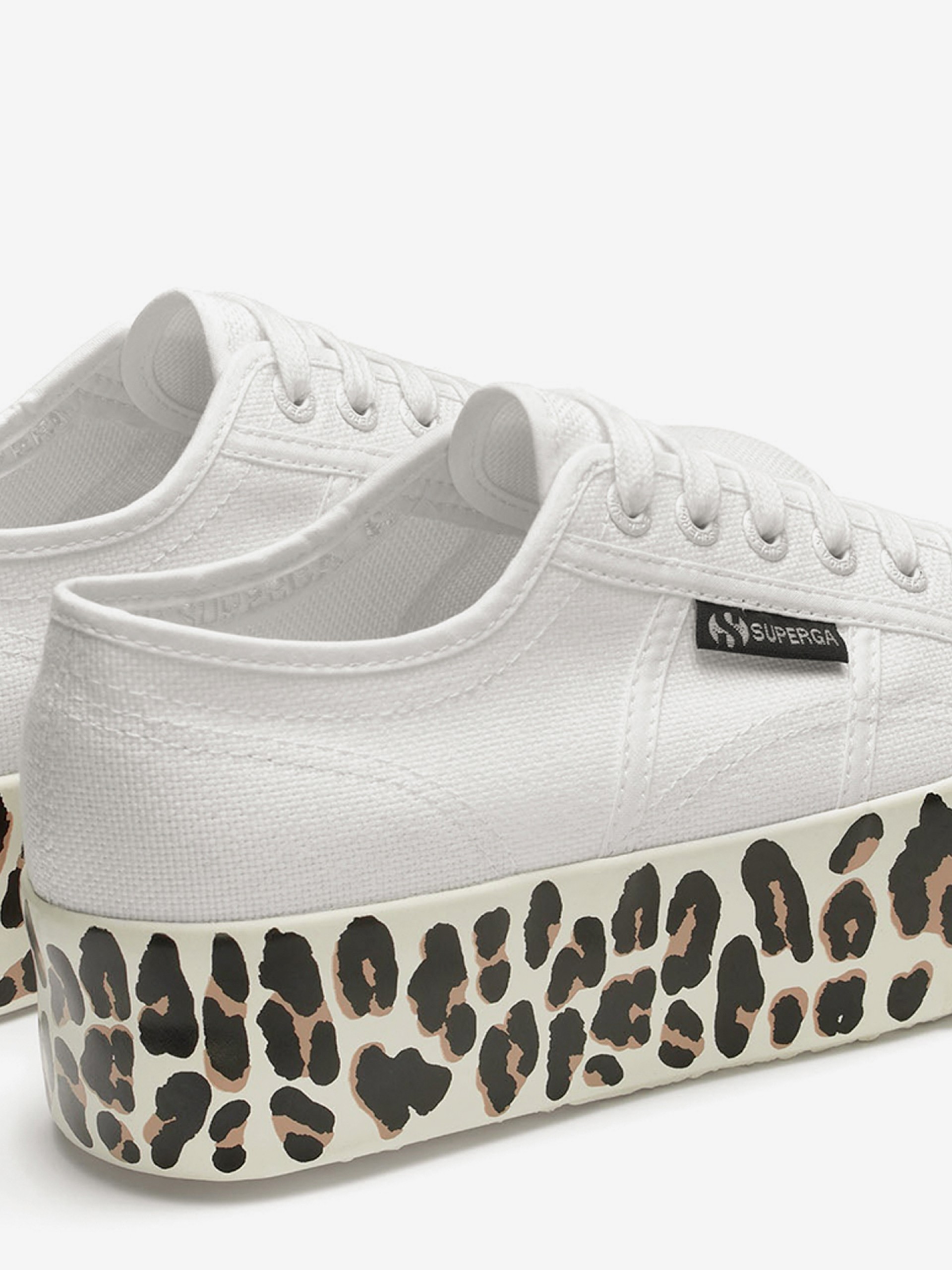 Sapatilhas Superga 2790 Light Leopard Foxing Print
