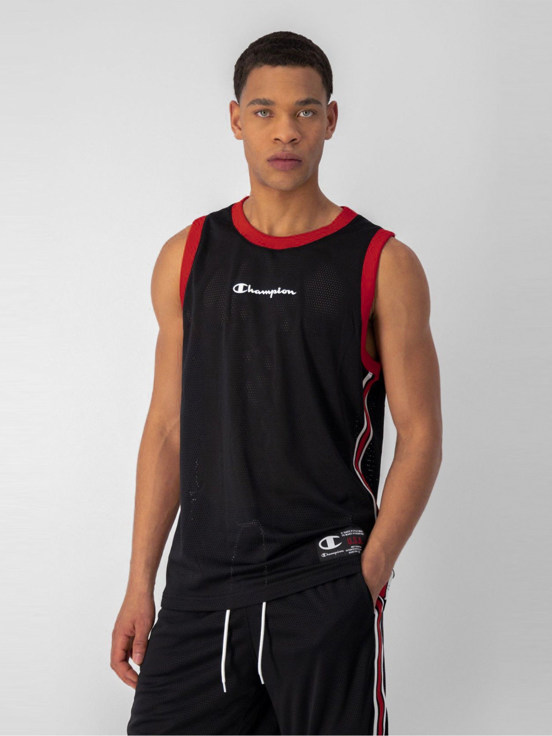 T-shirt Champion Legacy Retro Basketball Mesh Vest