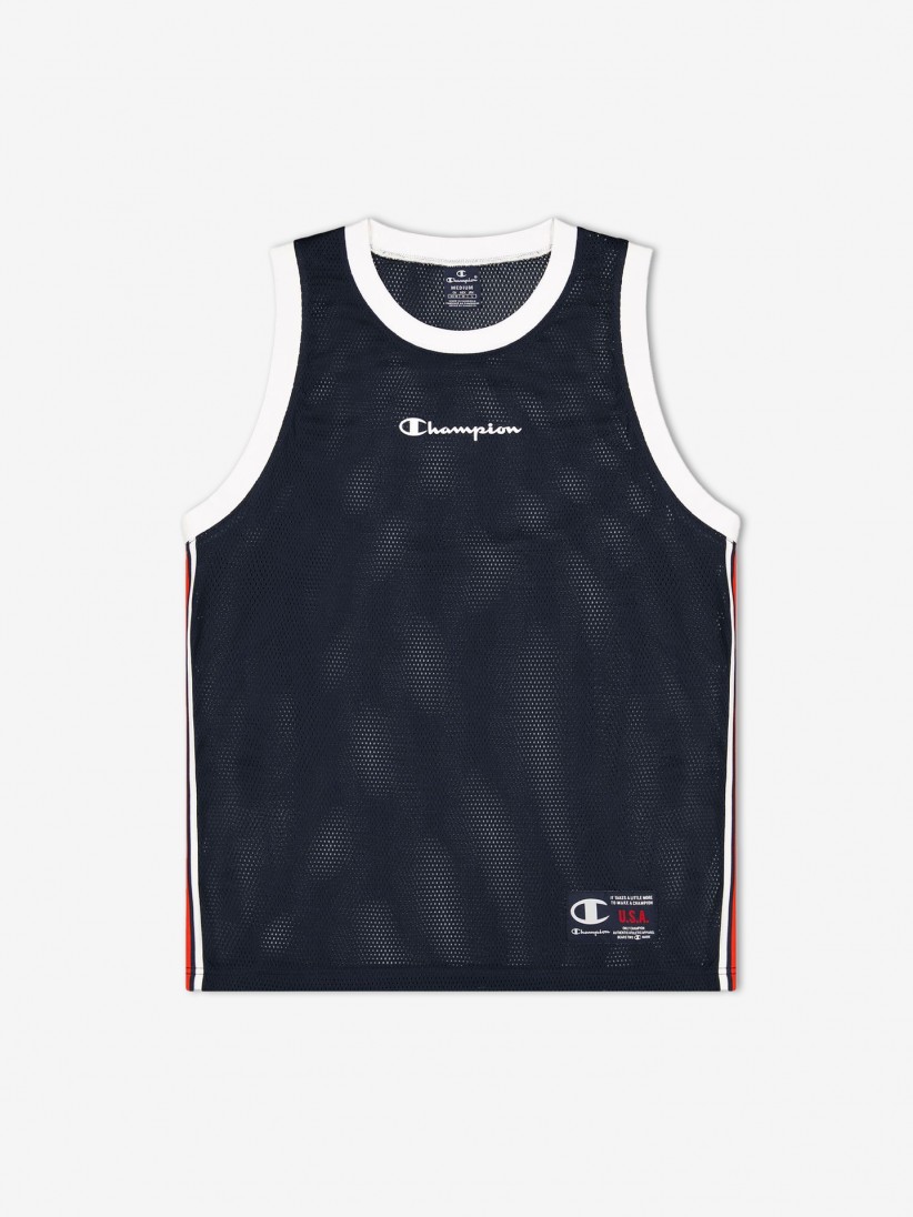 Champion Legacy Retro Basketball Mesh Vest T-shirt