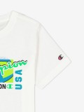 Champion Legacy Neon Spray Kids T-shirt