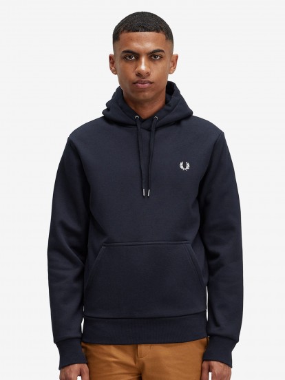 Fred Perry Back Graphic Cross Stitch Sweater