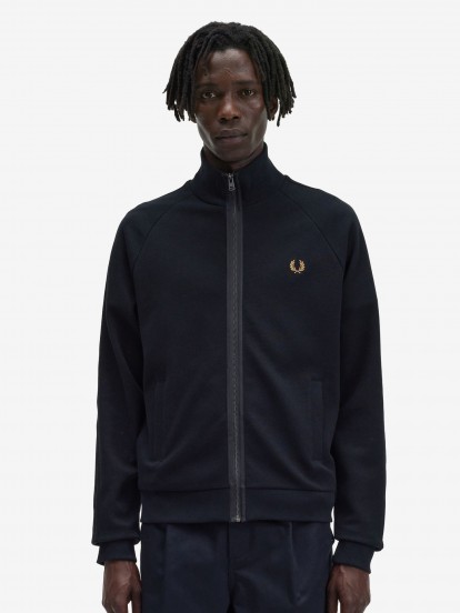 Chaqueta Fred Perry Knitted Tape Track