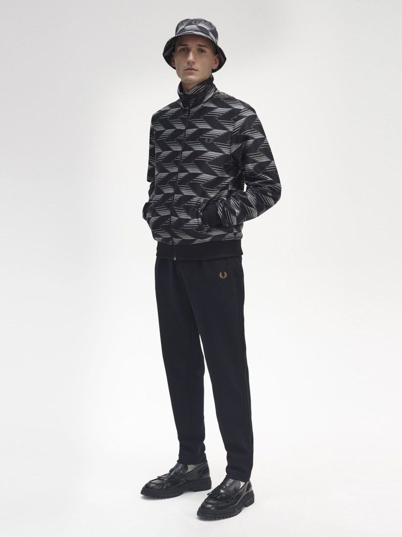 Fred Perry Chevron Striped Track Jacket