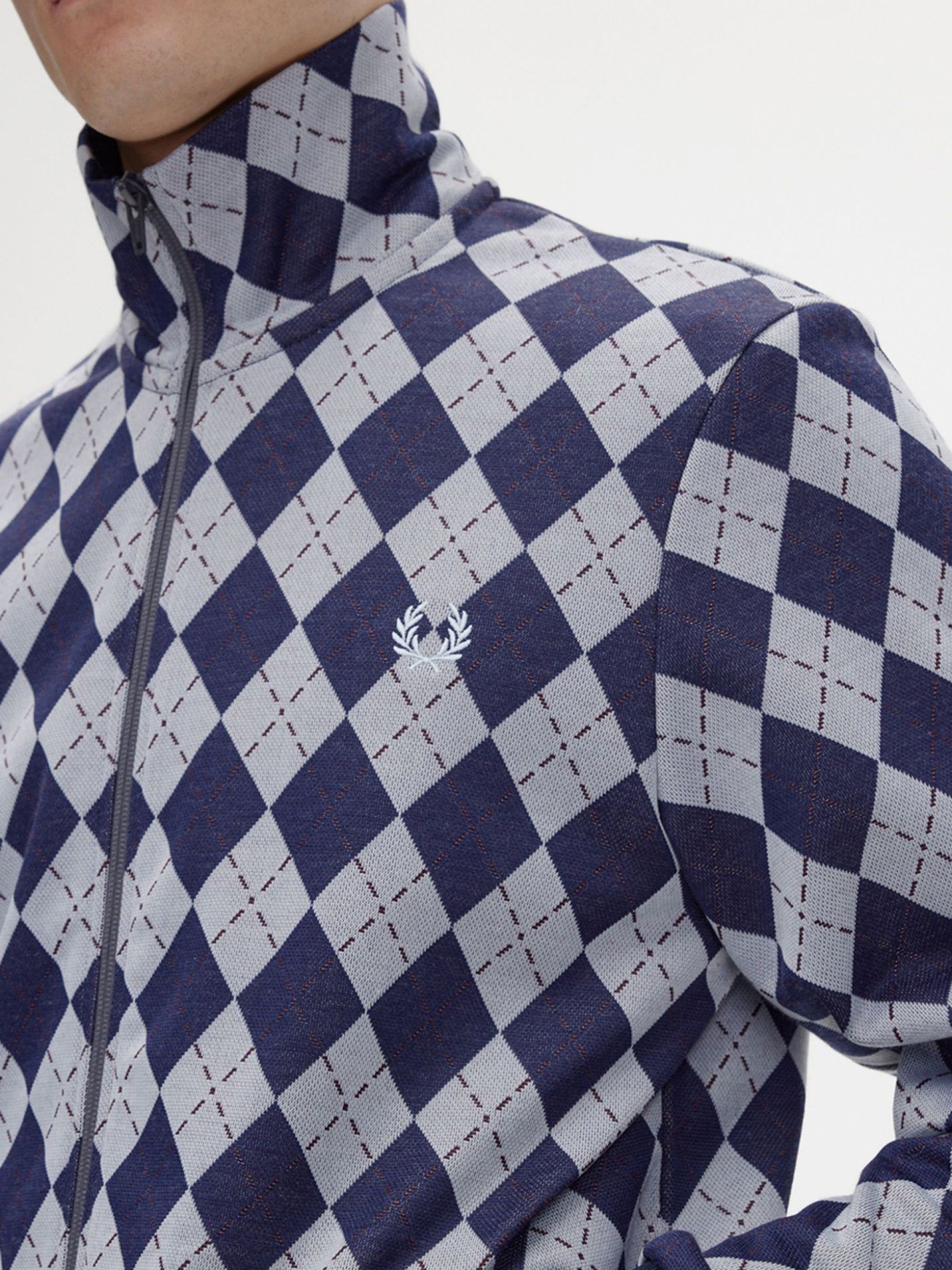 Casaco Fred Perry Argyle Track