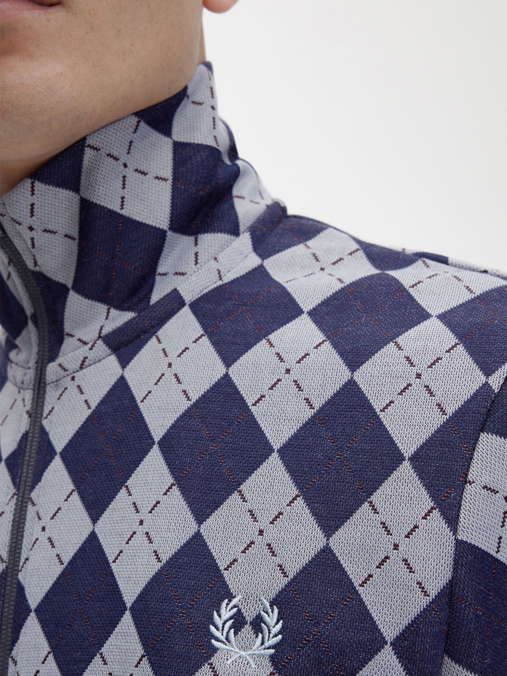 Casaco Fred Perry Argyle Track