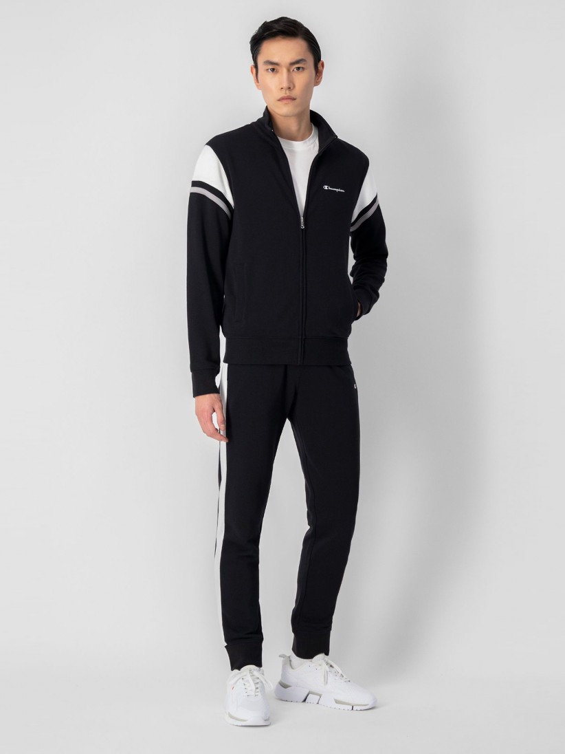 Champion Legacy Contrast Details Full Zip Tracksuit