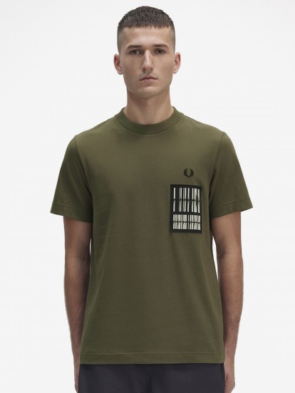 Fred Perry Soundwave Patch T-shirt