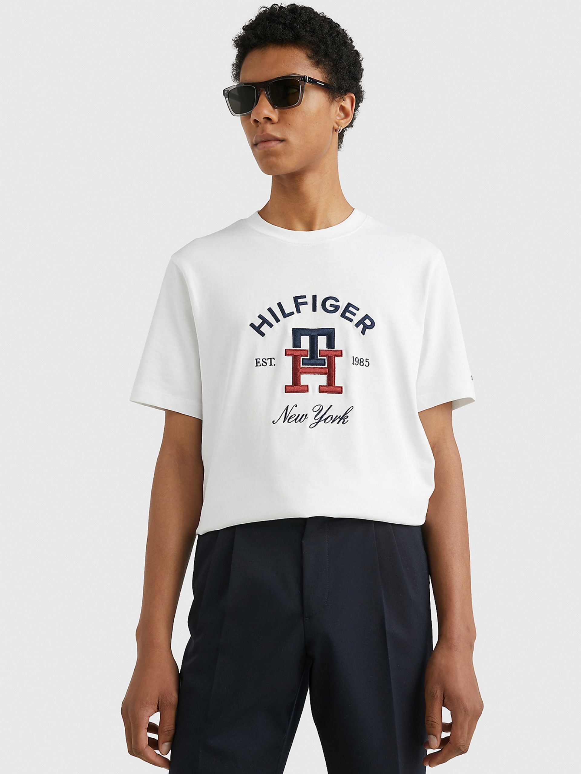 T-shirt Tommy Hilfiger Curved Embroidery Monogram