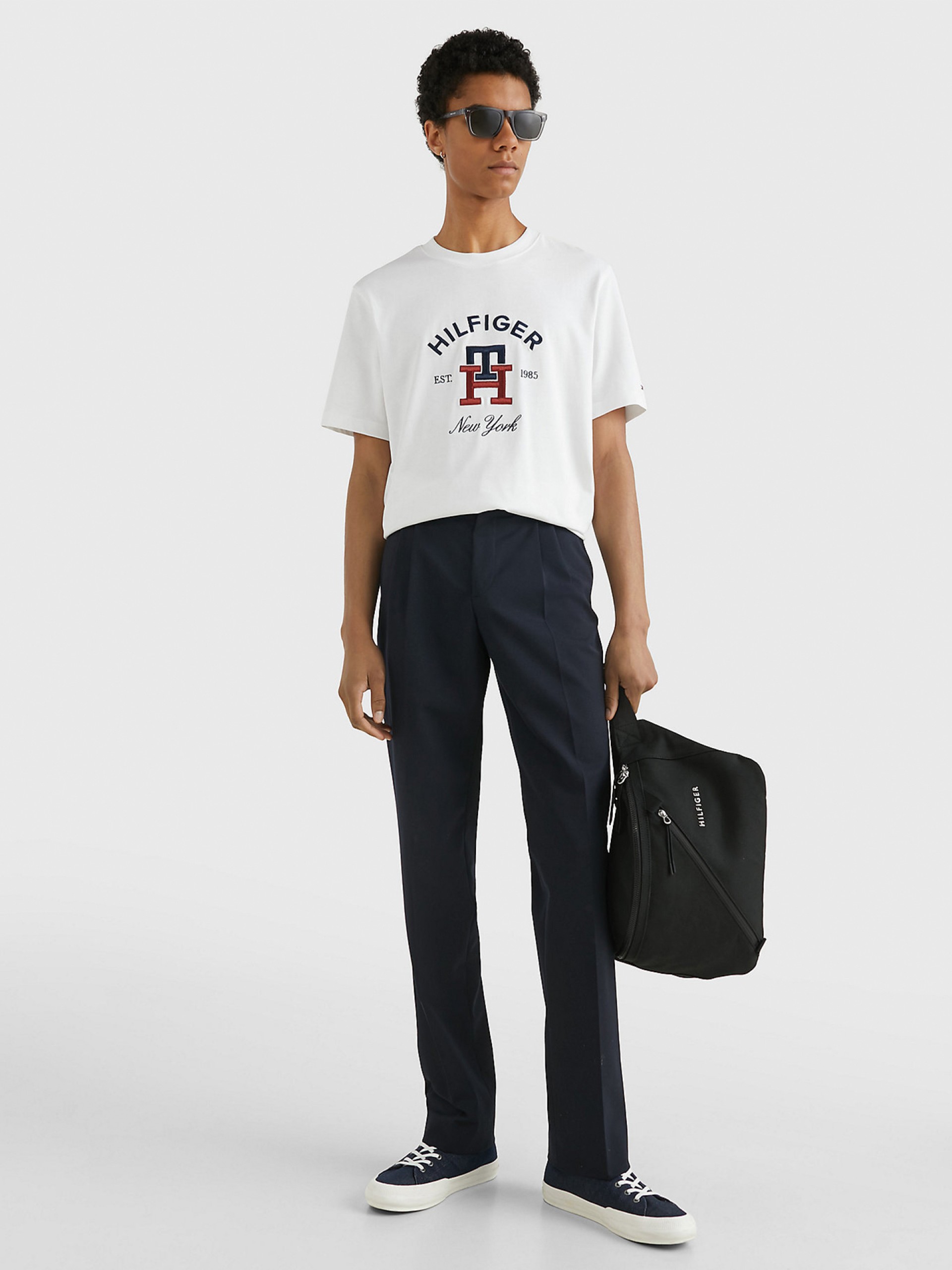 T-shirt Tommy Hilfiger Curved Embroidery Monogram