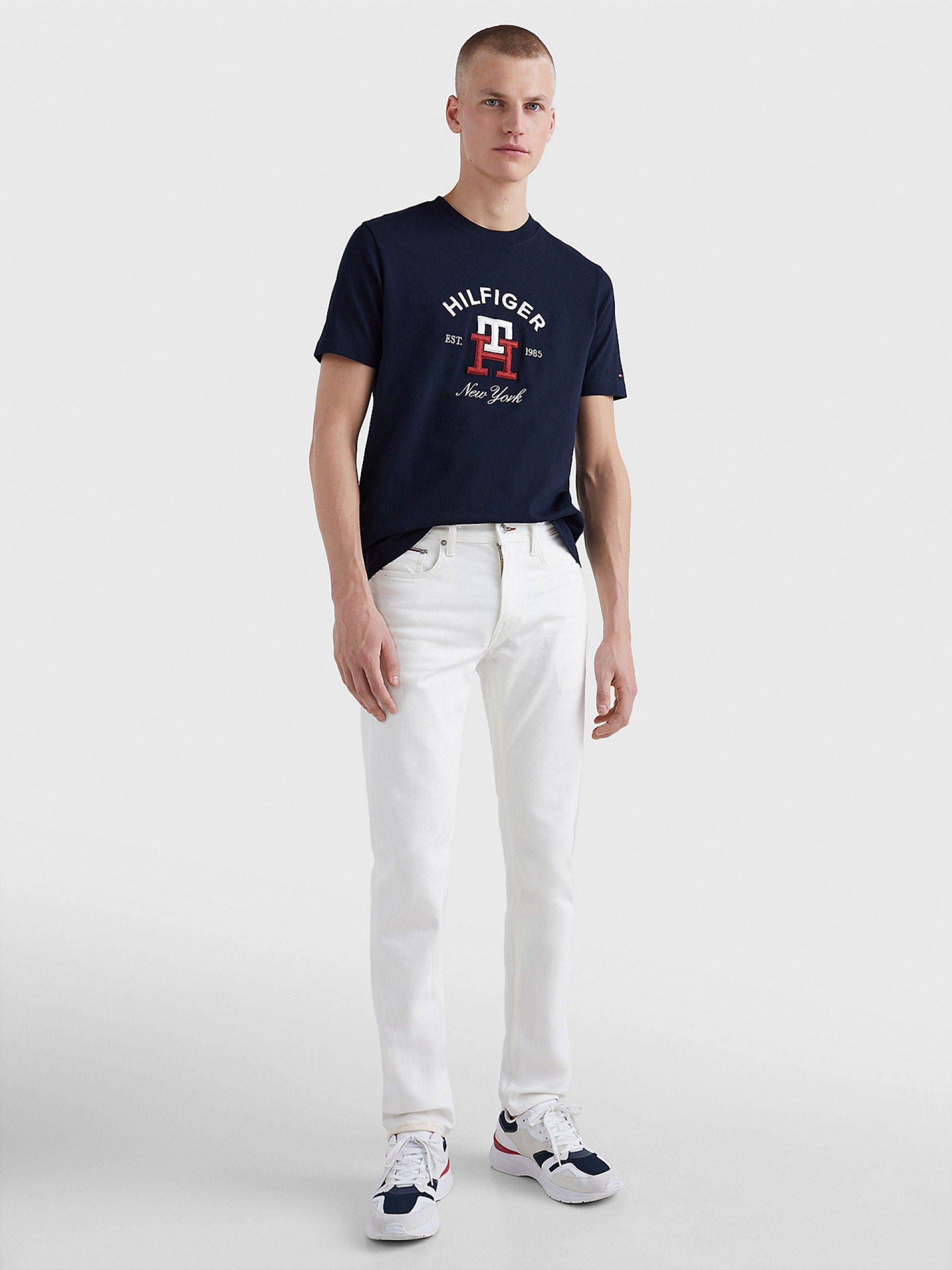 T-shirt Tommy Hilfiger Curved Embroidery Monogram