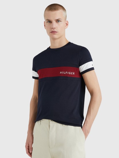 Tommy Hilfiger Colour Blocked Slim T-shirt