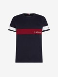 Camiseta Tommy Hilfiger Colour Blocked Slim