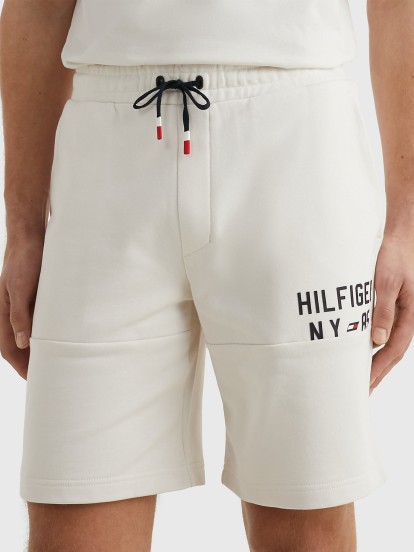 Tommy Hilfiger Logo Drawstring Shorts - MW0MW22198-BDS | BZR Online