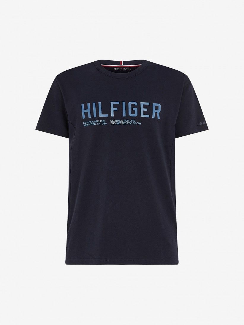 Camiseta Tommy Hilfiger Sport Logo Casual