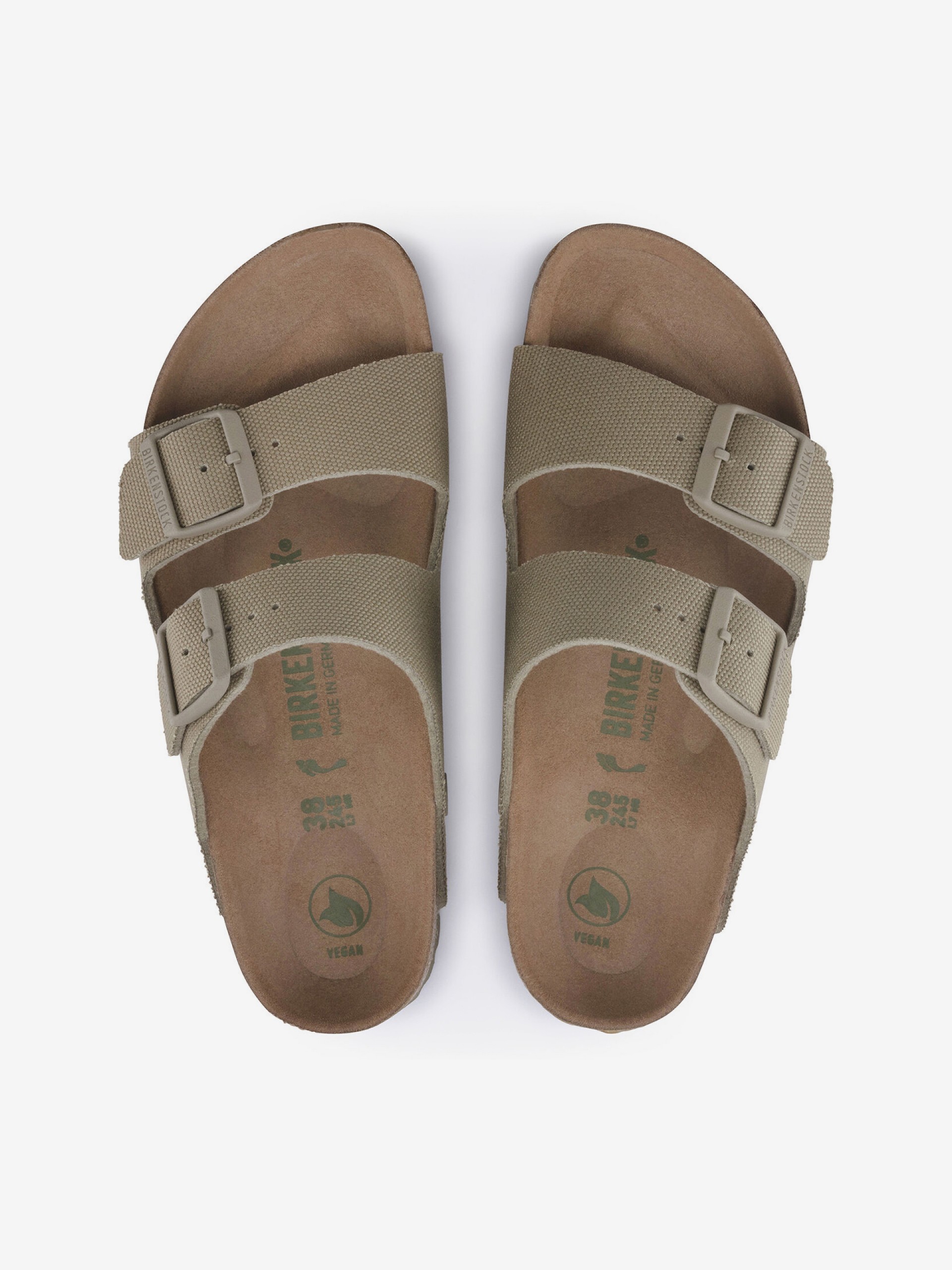Chinelos Birkenstock Arizona Rivet Logo Vegan