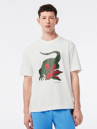 Lacoste Netflix Organic Cotton - Stranger Things T-shirt
