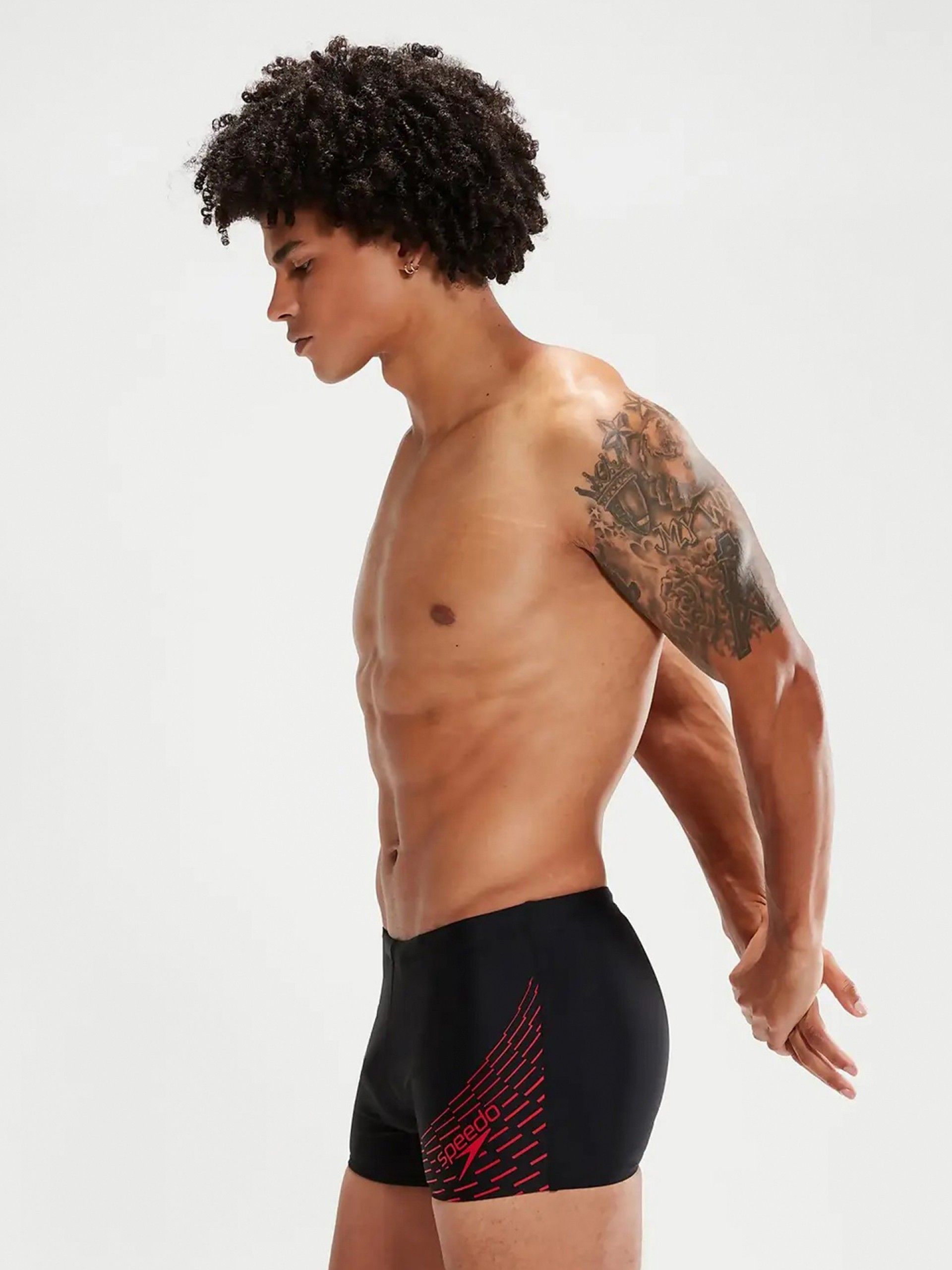 Bañador de Natación Speedo Medley Logo Aquashort