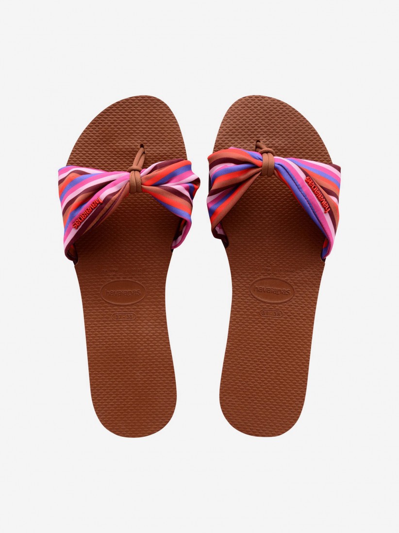 Havaianas You Saint Tropez Print Slides